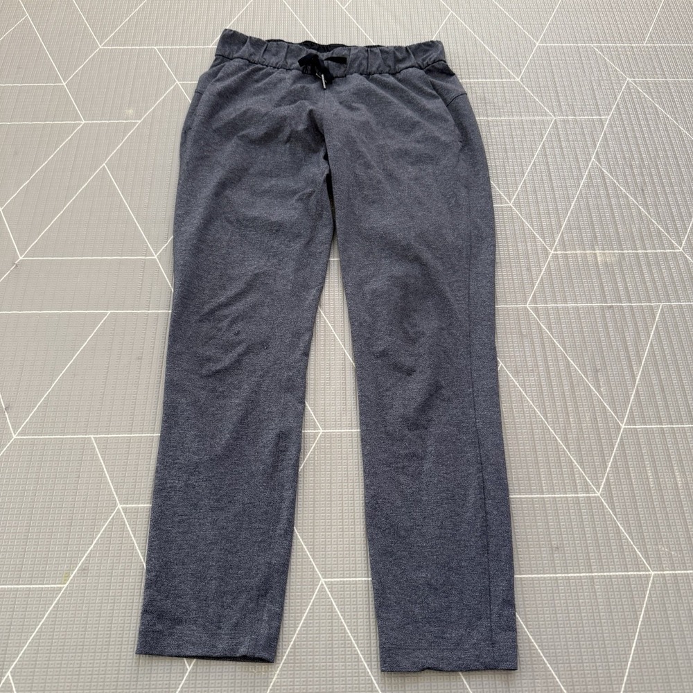 Lululemon On The Fly Pant *28" Size 6 Heathered Black LW5ASSS